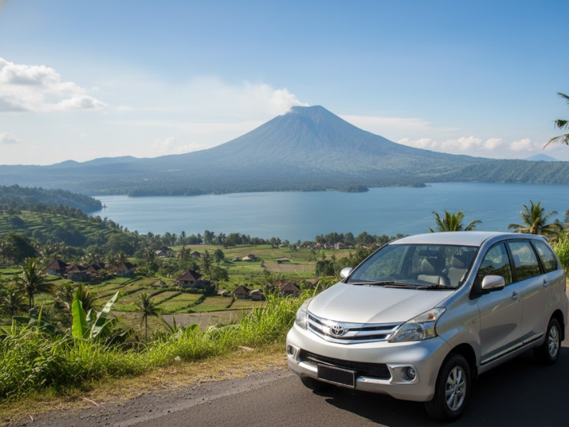 Staycation in Kintamani: Renting an Avanza to Tackle Foggy Roads and Mountainous Terrain